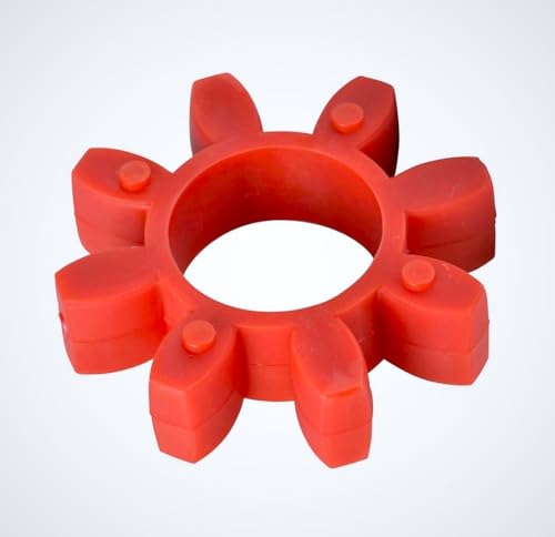 Lovejoy CJ 65 Curved Jaw Coupling Insert, 95 Shore A Urethane, Red. Item #62075