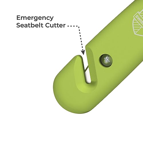 image for Swiss Safe Durable 5-1 Car Safety Hammer Window Breaker Breaker Tool w