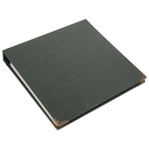 Libro de papel verde para recuerdos y almacenamiento de billetes premium 2
