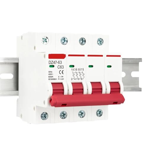 Disjoncteur DZ47 3A courbe C capacite de coupure et securite 2P