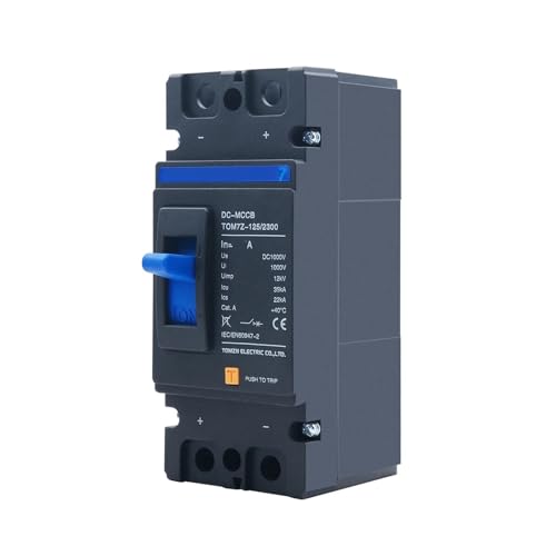 Disjoncteur de boîtier en plastique 1000V DC 160A protecteur surcharges pour PV solaire
