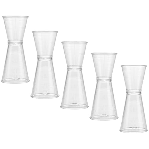 PHENOFICE Ergonomic Cocktail Measurer Double Ended Jigger for Bartending 20-40ml Ounce Cup