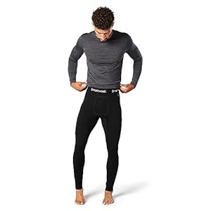 Smartwool Men’s Classic All-Season Merino Wool Base Layer Bottom (Slim Fit)