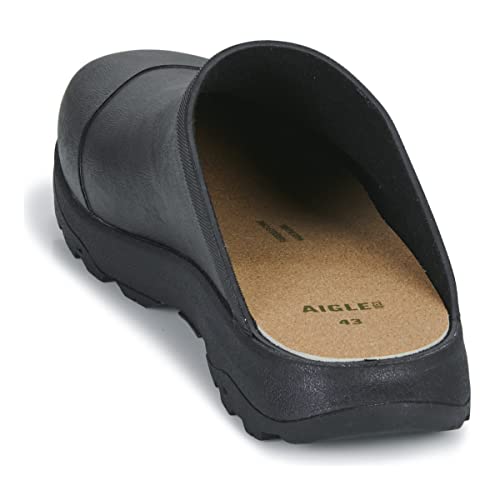 Aigle Men's Corlay Medium Clog, Schwarz, 43 EU