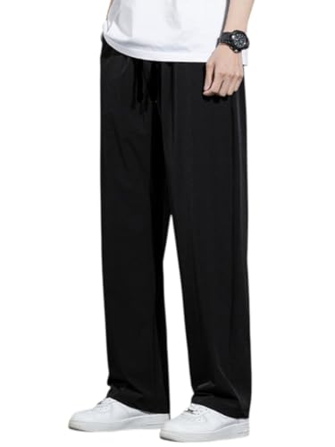 Image of Paralians Men's Loose Fit Track Pants for Men Comfortable Workout Joggers Stylish Casual Sports Trouser Pants for Gym Running