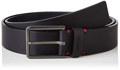 Calvin Klein 3.5cm New Essential Belt Cinturón, Azul (Blue BAI), 115 (Talla...