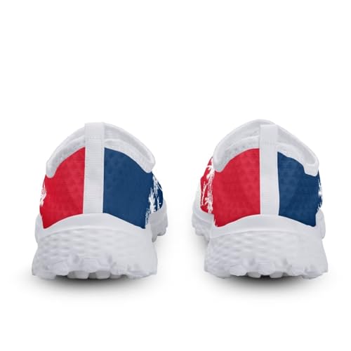 Women's Athletic Walking Shoes Comfort Slip On Running Shoe Lightweight Casual Sneakers for Gym Travel Work Size 5.5-11.5 White Sole3