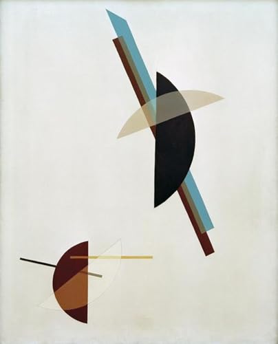 Arte en lienzo premium su bianco de Laszlo Moholy-Nagy, cuadro de alta calidad de 60x90cm