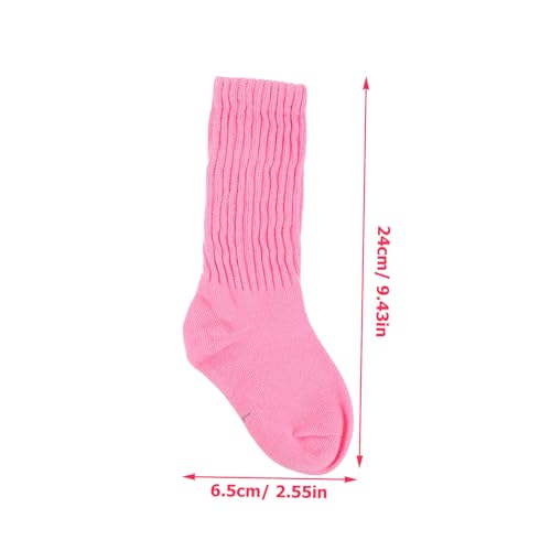 3pairs Boy Girl Cotton Mid-calf Socks Deep Breathable Comfortable Fit for Boys and Girls Ages Soft Warm for Cooler Weather2