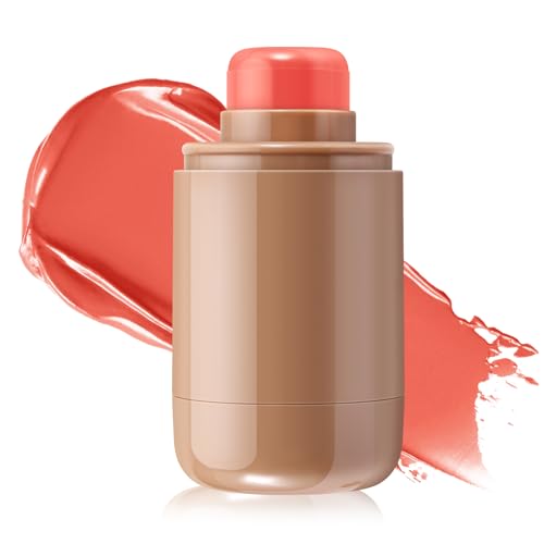 Boobeen Rouge à joues en crème de poche Multi Stick pour les lèvres et les joues Rouge à lèvres et joues Maquillage pour femmes âgées