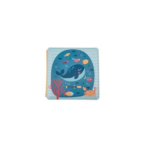 EUREKA KIDS Libro de baño Under The Sea Baby | Impermeable | Perfecto para playa y piscina | Desarrollo de la imaginación y la creatividad | Para más de 0 meses