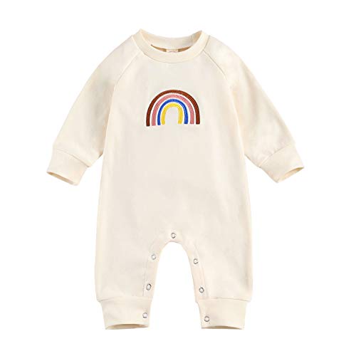 Citgeett Newborn Infant Baby Girls Polka Dot Ruffle Sleeve Romper One-Piece Button Jumpsuit Fall Clothes Outfit cover