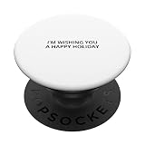 Je vous souhaite de bonnes vacances PopSockets PopGrip Interchangeable