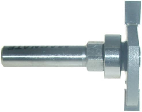 Magnate 1146 Slot Cutter Router Bit, with Top Bearing - 3/16" Cutting Length, 5/16" Cutting Depth