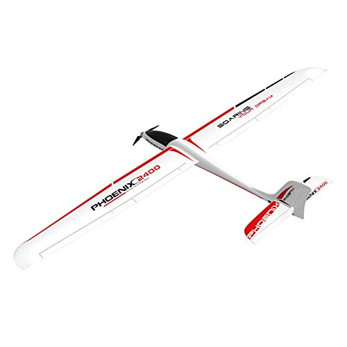 2400mm Wingspan RC Glider Airplane Kit: EPP Construction, Ultra Fuselage, Ideal for Professionals and Hobbyists, Easy Installation RC Plane with Powerful Motor (KIT)