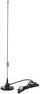 Dualband Antenna 2meter 70cm Mobile VHF/UHF Ham Radio (137-149, 437-480 Mhz) Mag Mount Magnet Base PL-259 Connector, 10 Ft RG58 Cable