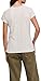 VELVET BY GRAHAM & SPENCER Women's Short Slub Crewneck Tee, White, Small