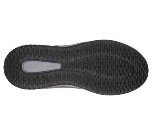 Skechers Skechers Men's Classic Fit Delson Camben Sneaker, Black/Grey, 10 US