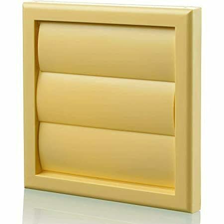 4" 5" 6" Gravity Wall Ceiling Grille Bathroom Kitchen Shower Extractor Fan (4" 100mm, Cotswold Stone)