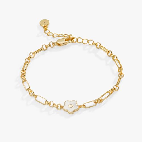 Alex and Ani Mother of Pearl Daisy Jewelry2