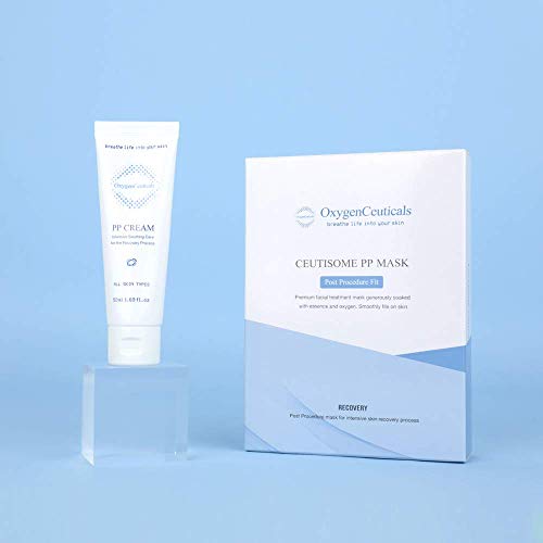 Korean Skin Care Beauty, Hydrate & Heal Post Procedures Skin Care Treatment Perfect Pair Bundle – PP Mask + PP Cream - Image 3