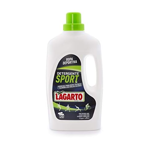 Detergente Lagarto Sport, Pack 10 Botellas, Neutraliza Malos Olores Cover