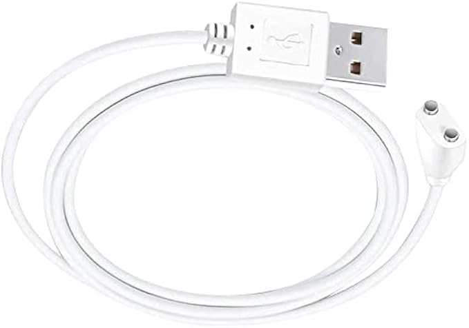 KUBAOS Magnetic Charge DC Charging Cable Original Replacement USB Cord for Rechargeable Magnetic Charge Wand Massagers Lush 3 Vibrators Charge | Magnetic Charge Cable for Adult Toys