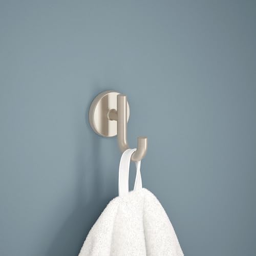 Image of Delta Single Towel Hook for Bathroom or Kitchen| Stainless Steel | Trinsic Accessories