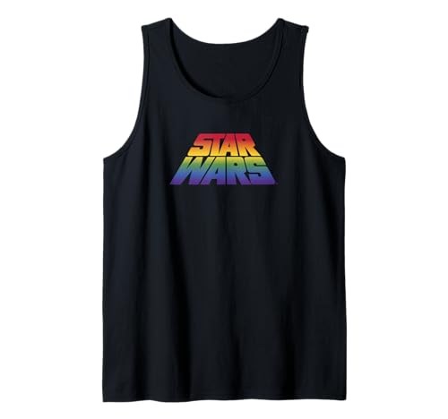 Débardeur Star Wars avec logo arc-en-ciel idéal pour les festivals et l'été