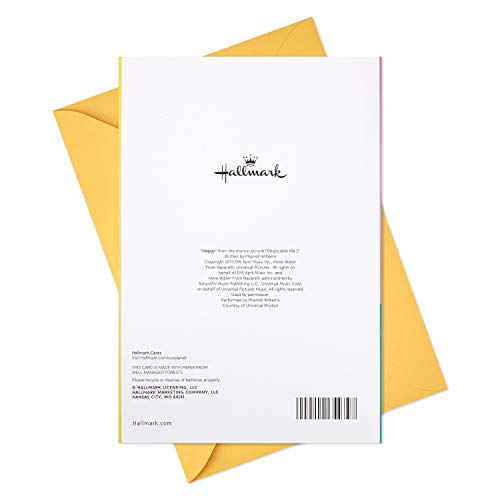 Hallmark Birthday Card For Girls With Sound (Cupcake, Plays Happy By Pharrell Williams) #TOP5