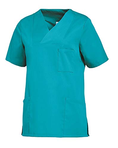 Leiber Damen-Kasack/Schlupfjacke Medizin & Pflege 95 Grad waschbar (Petrol, M)