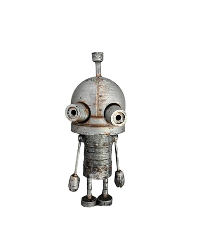 Josef Robot Figurine from Machinarium Handcrafted - Machinarium Inspired 3D Printed Sculpture with Artisanal Touch