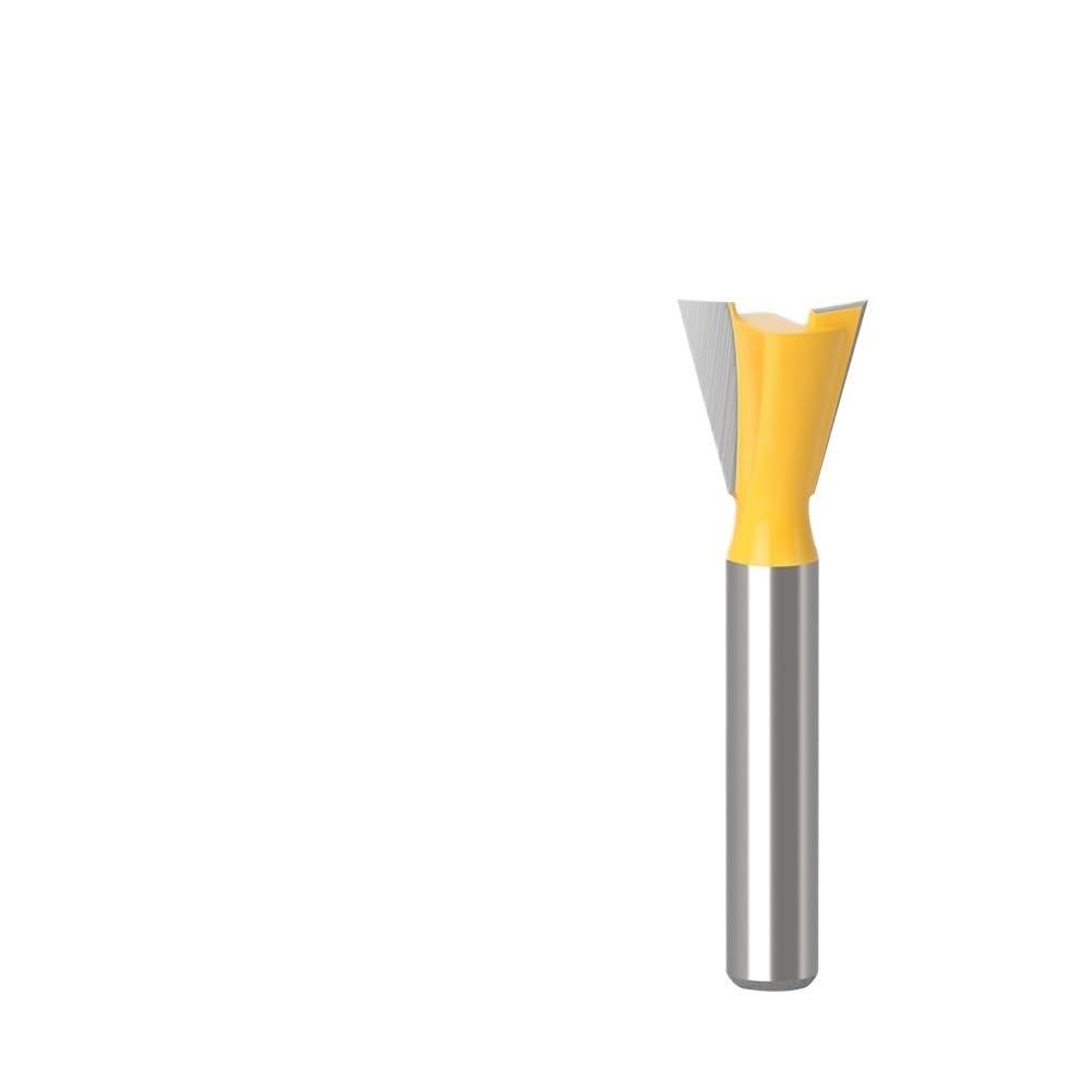 1PC 1/4inch Shank for Woodwork Power Tools,Trimming Machine Router Bit Bakelite Milling Engraving Machine,Woodworking Milling Cutter(NO3 6mm Shank)