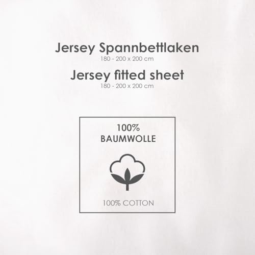 Drap-housse en jersey extensible et infroissable en coton rose