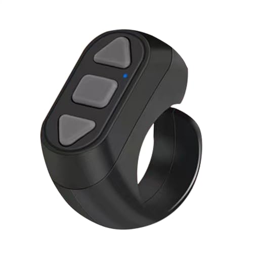 de Desplazamiento Remoto – de Control Remoto inalámbrico, Obturador de Selfies para teléfono, girador Remoto de página, Obturador Remoto de cámara inalámbrica, Visor de página portátil