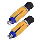 UPKOCH 2 Piezas Puntas de Repuesto para Bastones de Senderismo con Tubo de Expansión Accesorios Duros Antivibración para Bastones de Montaña Compatible