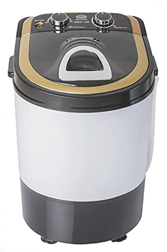 DMR Portable 3 kg Mini Top-Load Washing Machine with Dryer Basket (DMR 30-1208, Black)