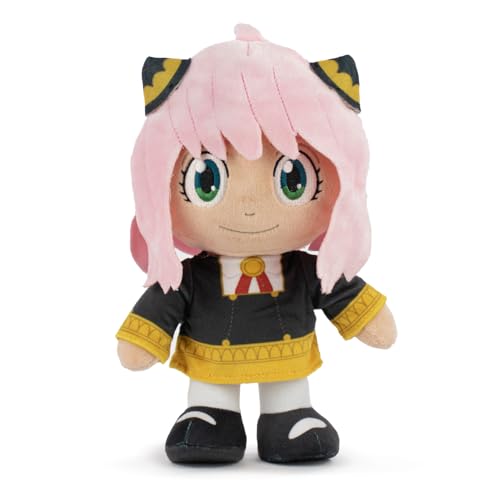 BARRADO - Peluche Spy x Family - Anya Forger - 28cm -16002372, Multicolor, 26 cm (Length) x 16 cm (Width) x 12 cm (Height)