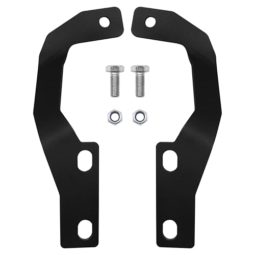 LED Light Pod Metal Hood Mount Bracket Kit/Ditch Hood Light Brackets Compatible with 2010-2023 Toyota 4Runner