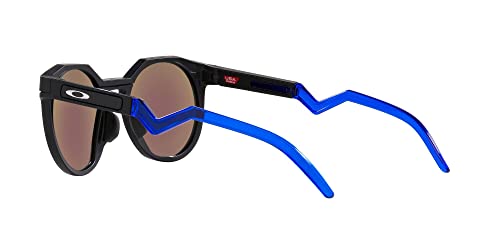 Image of Oakley Sunglasses for Men - OO9242 HSTN Low-Bridge, Round Sunglasses PRIZM Lenses
