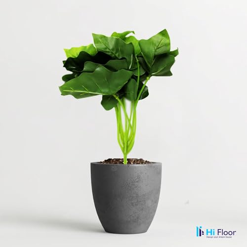 Image of Enhance Your Space with Artificial Green Leaf Plant Decor Foliage for Stunning Interiors Decorative Items for Home;Office; Room; Living Room; Table; (Without Vase)
