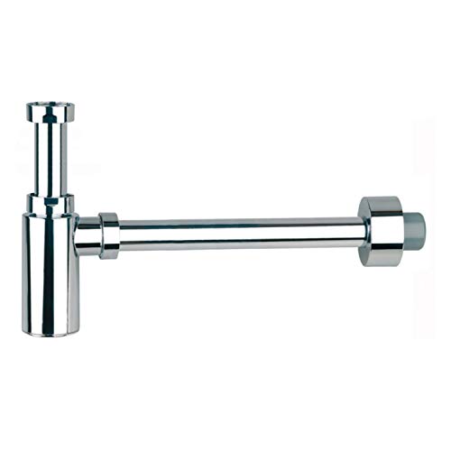 Jimten S-438 - Sifón botella cromado con alargadera