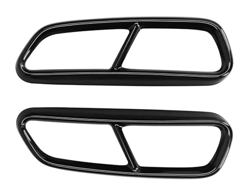 Silenciadores para Audi A6 C7 2016-2018 con punta escape cuádruple en acero inoxidable