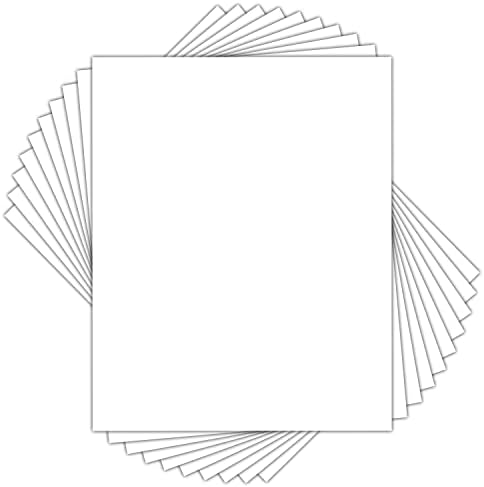Amazon.com: Golden State Art, 11x14 White Backing Board, Backer Boards ...
