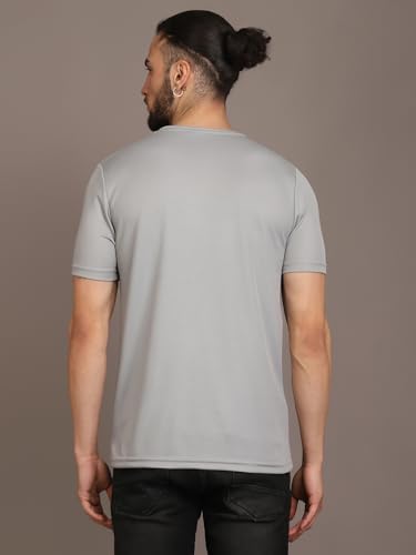 Image of INKKR Men's Solid Regular Fit T-Shirt