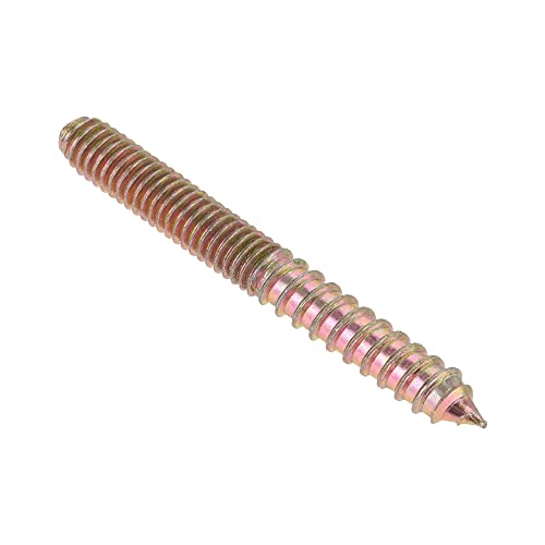 Image of uxcell 5 /16-18 x 2-3 /4 inch Hanger Bolts Double Head Dowel Screw for Wood Furniture 10pcs