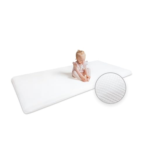 Ehrenkind® Kindermatratze PUR MESH | Baby Matratze 80x180 Standard 100 by Oeko-TEX | Babymatratze 80x180 aus hochwertigem Schaum und Hygienebezug