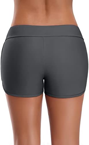 6. Bild von Attraco Damen Badeshorts Badeshorts UV Schutz Schwimmshorts Strand Bikinihose Schnell Trocknendes Schwimmhose Sommer Wasersport XXL