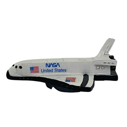 Imán Figurita 3D Transbordador Espacial 2.5 Pulgadas miniatura 3