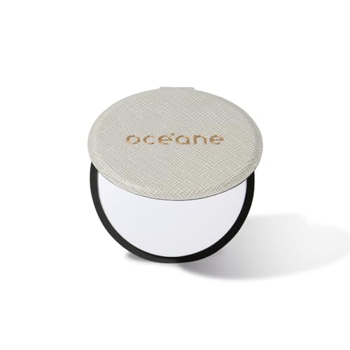 Océane Oceane Espelho Compacto Bege Capri Slim Pocket